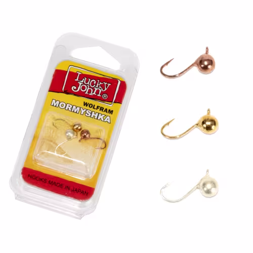 Мормышки вольфрамовые Lucky John LJTM-011SET,  4 мм, 0.58 гр (3 шт)