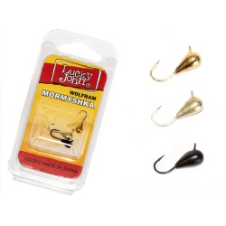 Набор мормышек вольфрамовых Lucky John LJTM-014SET, 3 мм, 0.42 г, цвет G/S/B