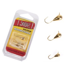 Набор мормышек вольфрамовых Lucky John LJTM-017SET, 0.42/0.79/1.47 г, цвет G