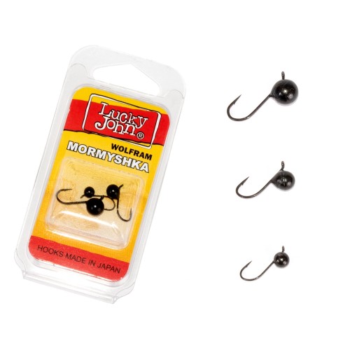 Набор мормышек вольфрамовых Lucky John LJTM-019SET, 0.23/0.58/1.15 г, цвет B