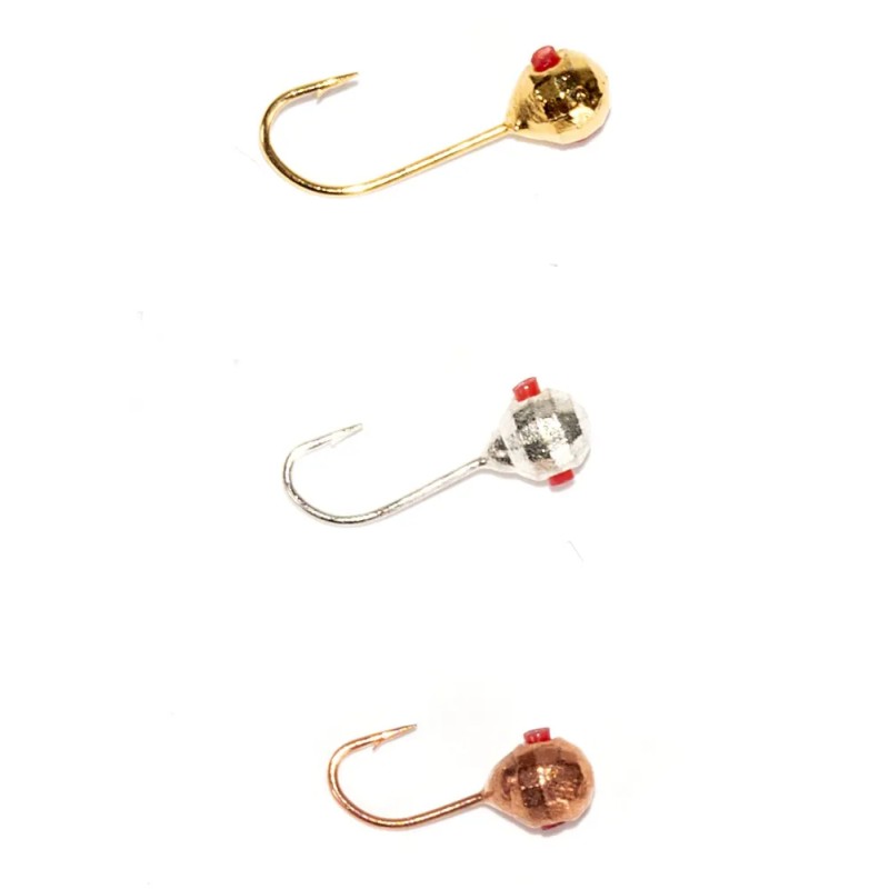 Набор мормышек вольфрамовых Lucky John LJTM-006SET, 3 мм, 0.22 г, цвет G/S/C