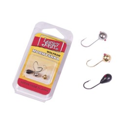 Набор мормышек вольфрамовых Lucky John LJTM-001SET, 4 мм, 0.5/0.6/0.7 г, цвет G/S/B