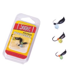 Набор мормышек вольфрамовых Lucky John LJTM-004SET, 0.3/0.5/0.7 г, цвет Y/GR