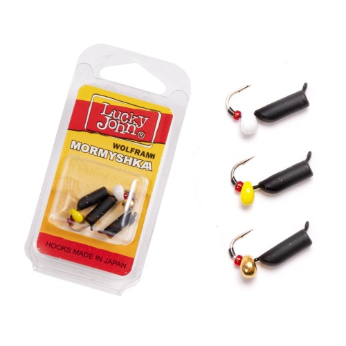 Мормышки вольфрамовые Lucky John LJTM-034SET, 1.75 гр x 10.6 мм (3 шт)