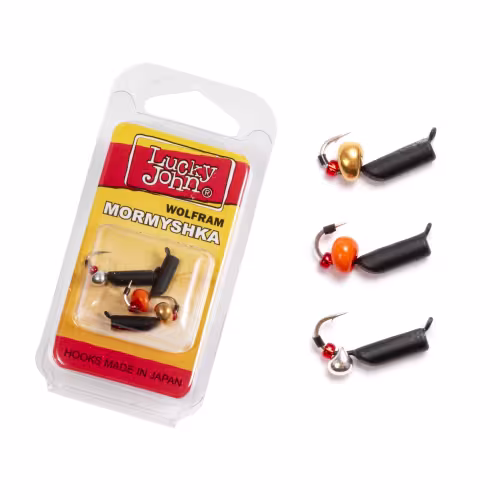 Мормышки вольфрамовые Lucky John LJTM-032SET, 1.15 гр x10.6 мм (3 шт)