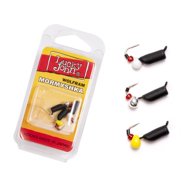 Мормышки вольфрамовые Lucky John LJTM-031SET, 7.8 мм x1 гр (3 шт)