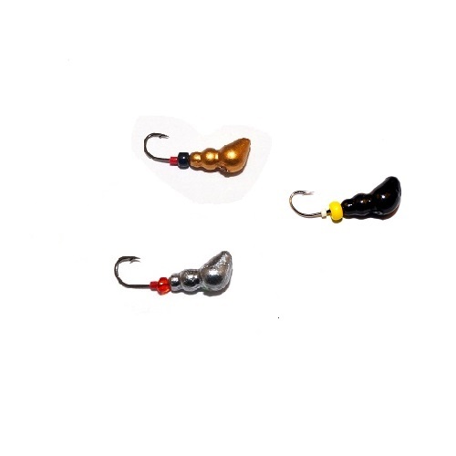 Мормышки свинцовые Lucky John 8219-03N, по 0.7 гр, 3.5 мм (3 шт)