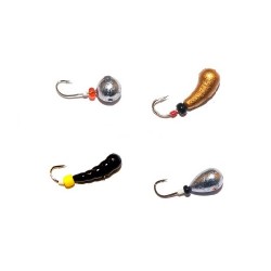Мормышки свинцовые Lucky John 8219-05N, 3.5 мм (4 шт)