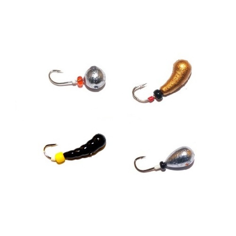 Мормышки свинцовые Lucky John 8219-05N, 3.5 мм (4 шт)