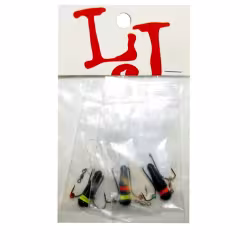 Мормышки свинцовые Lucky John Балда Неон Mix2, 5 гр (3 шт)