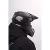 Мотошлем Sparx Nix Carbon 3K, черный/серый, размер M