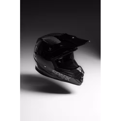 Мотошлем Sparx Nix Carbon 3K, черный/серый, размер L