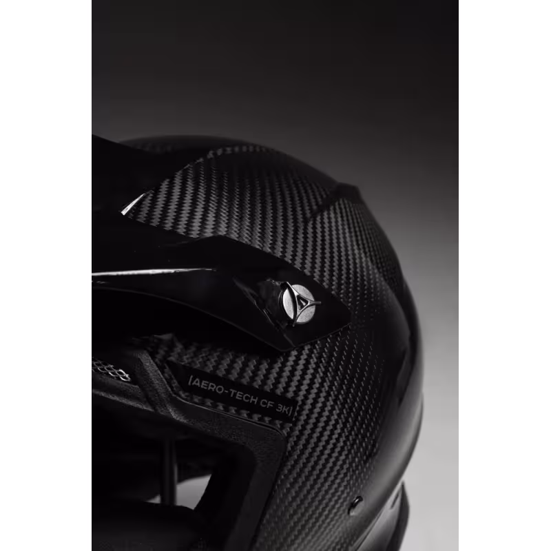 Мотошлем Sparx Nix Carbon 3K, черный/серый, размер 2XL