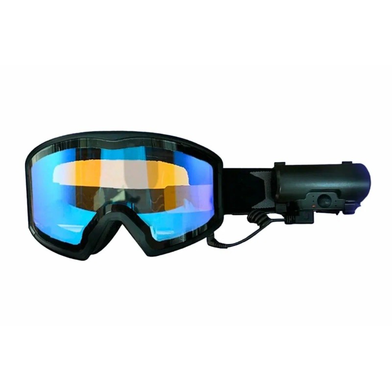 Мотоочки с подогревом RSX Polestar Winter, черный/синий