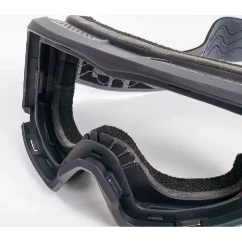 Мотоочки с подогревом RSX Polestar Winter, черный/синий