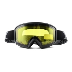 Мотоочки с подогревом RSX Polestar Winter, черный, желтый