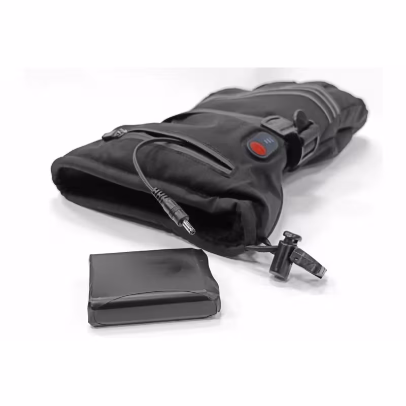 Мотоперчатки с подогревом RSX Arctic, черный, размер L