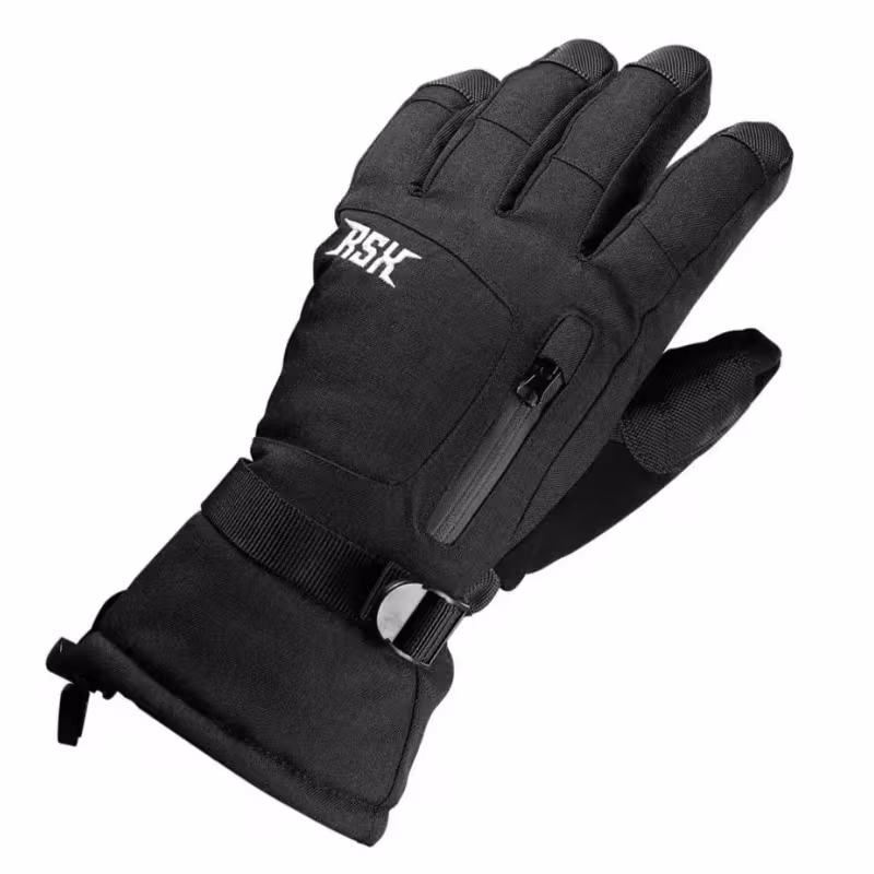 Мотоперчатки RSX Yeti, черный, размер L