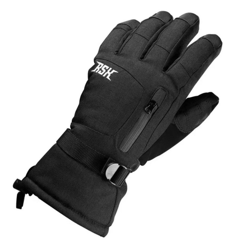 Мотоперчатки RSX Yeti, черный, размер 2XL