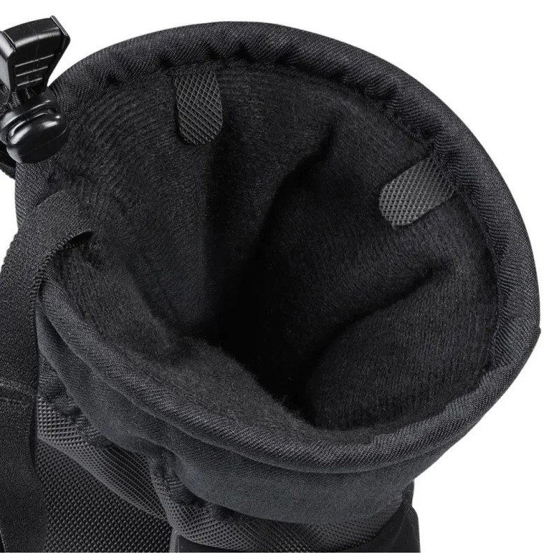 Мотоперчатки RSX Yeti, черный, размер 2XL