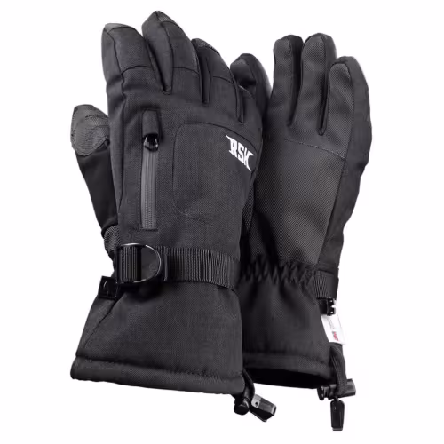 Мотоперчатки RSX Yeti, черный, размер 3XL