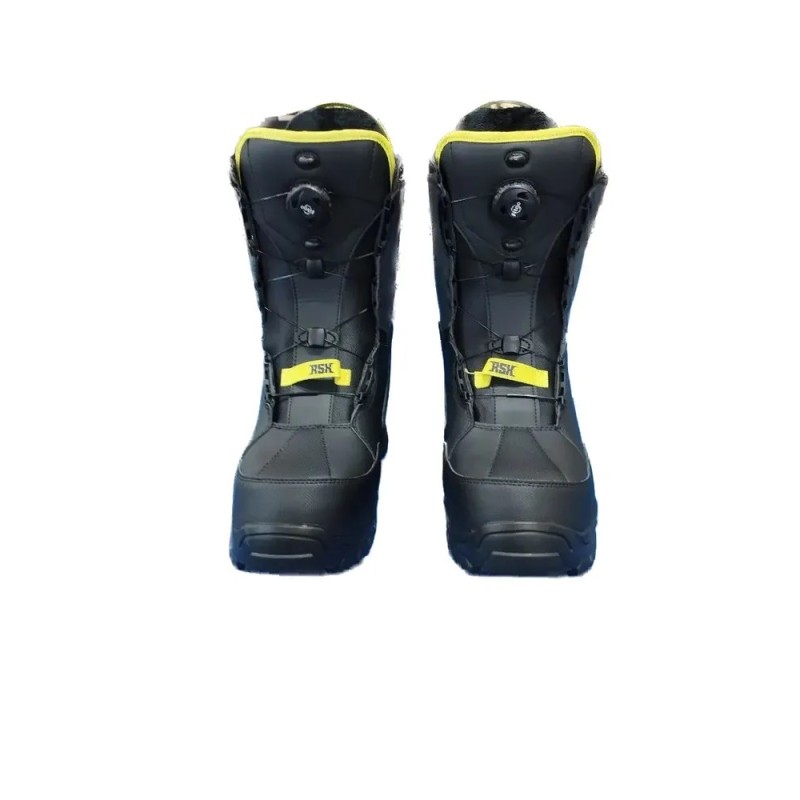Ботинки снегоходные RSX Bars, черный/желтый, размер 43