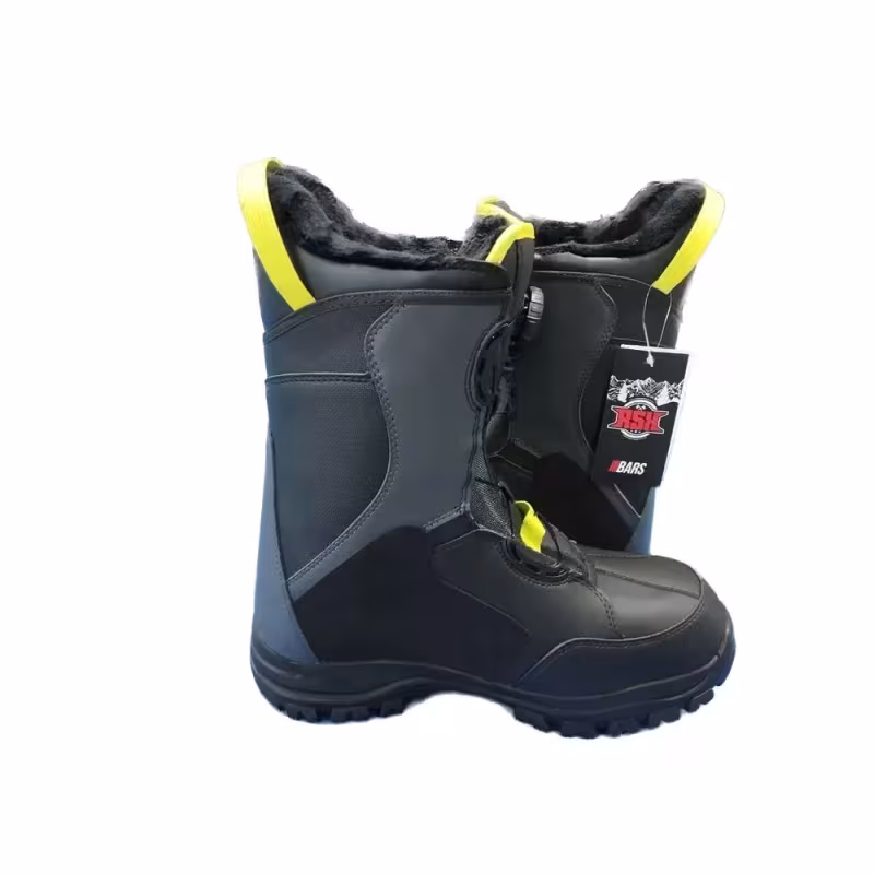 Ботинки снегоходные RSX Bars, черный/желтый, размер 43