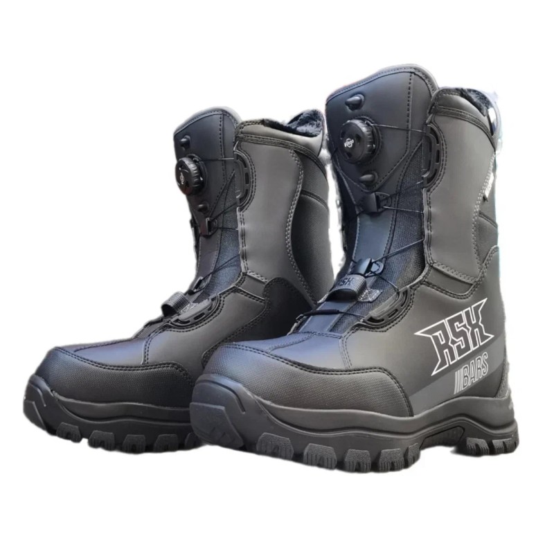 Ботинки снегоходные RSX Bars, черный/серый, размер 39