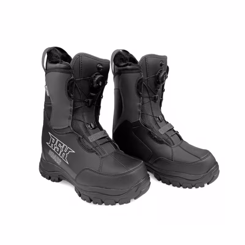 Ботинки снегоходные RSX Bars, черный/серый, размер 39