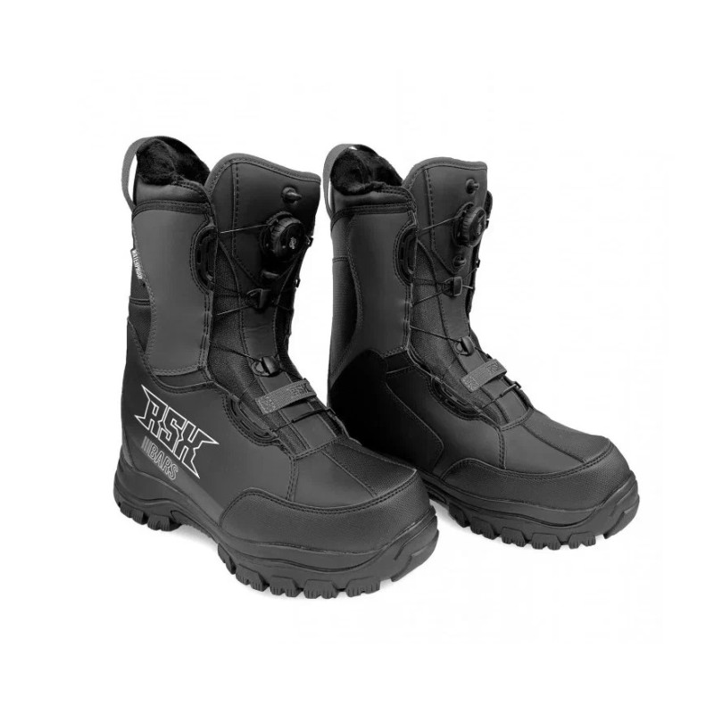 Ботинки снегоходные RSX Bars, черный/серый, размер 39