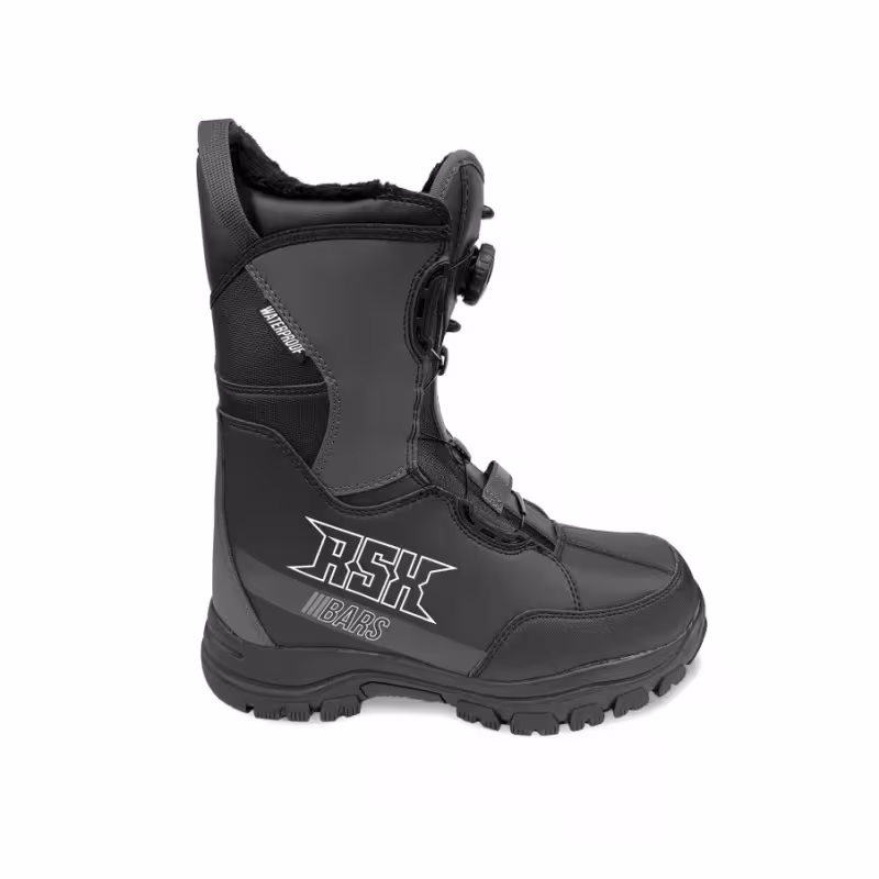 Ботинки снегоходные RSX Bars, черный/серый, размер 39