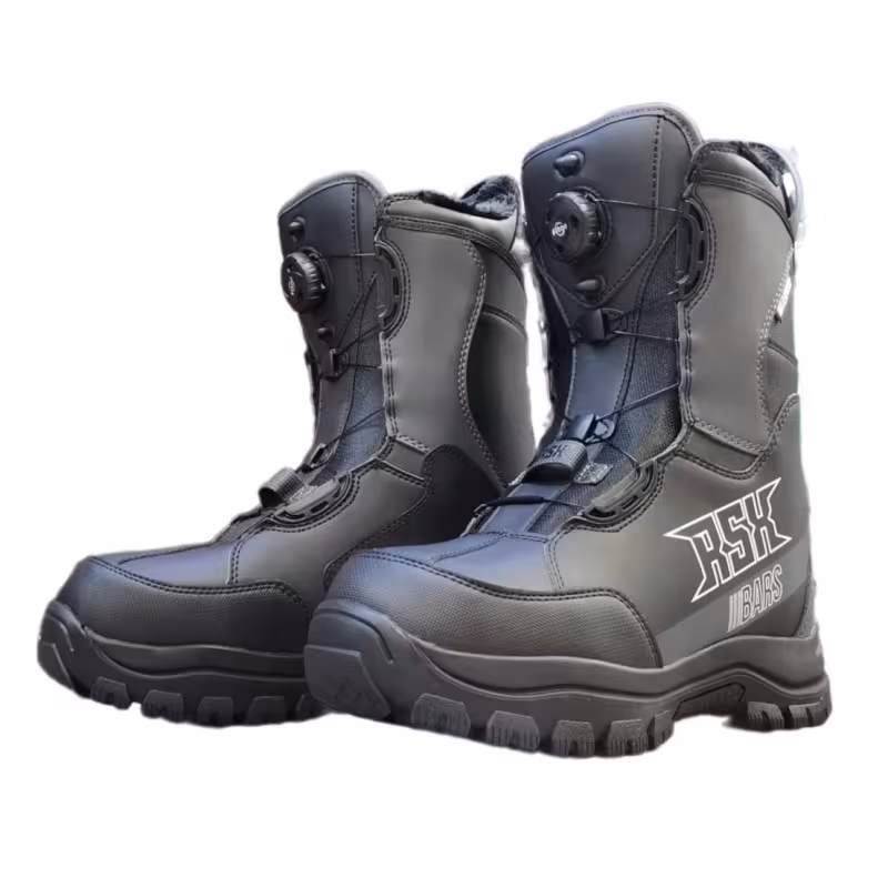 Ботинки снегоходные RSX Bars, черный/серый, размер 40