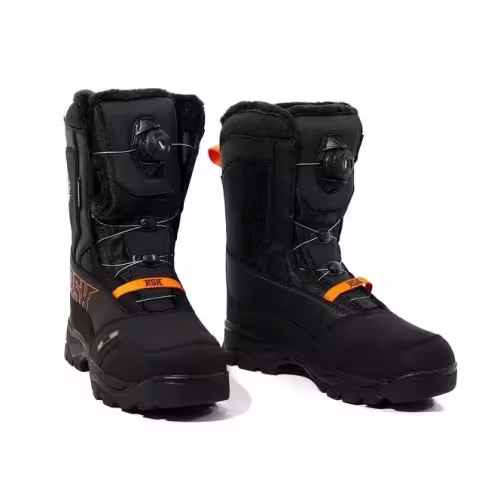 Ботинки снегоходные RSX Mamay, черный/оранжевый, размер 39