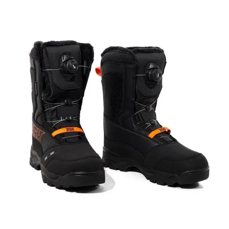 Ботинки снегоходные RSX Mamay, черный/оранжевый, размер 39