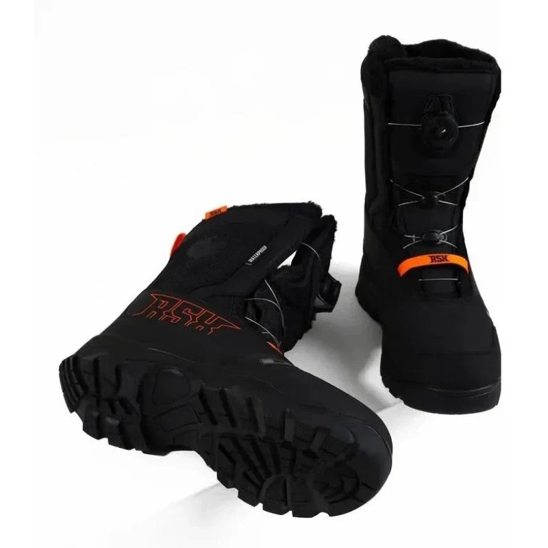 Ботинки снегоходные RSX Mamay, черный/оранжевый, размер 39