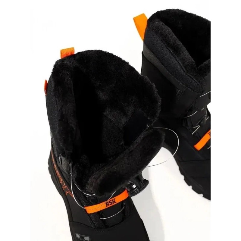 Ботинки снегоходные RSX Mamay, черный/оранжевый, размер 39