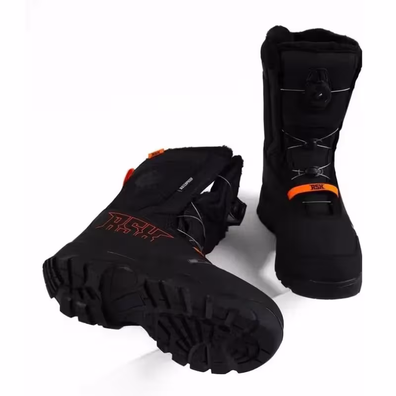 Ботинки снегоходные RSX Mamay, черный/оранжевый, размер 41