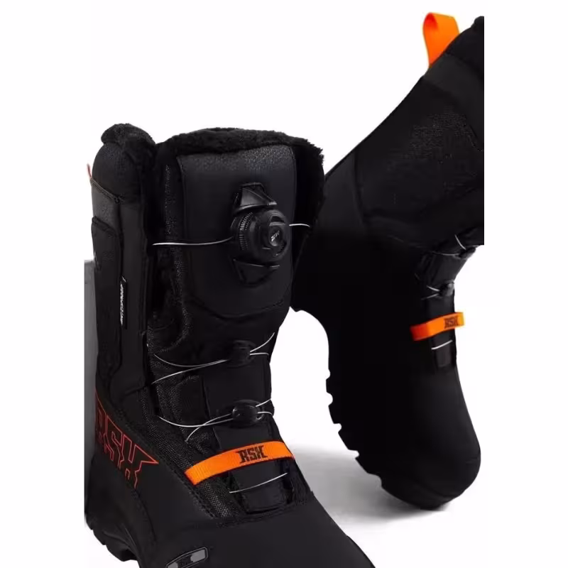 Ботинки снегоходные RSX Mamay, черный/оранжевый, размер 41