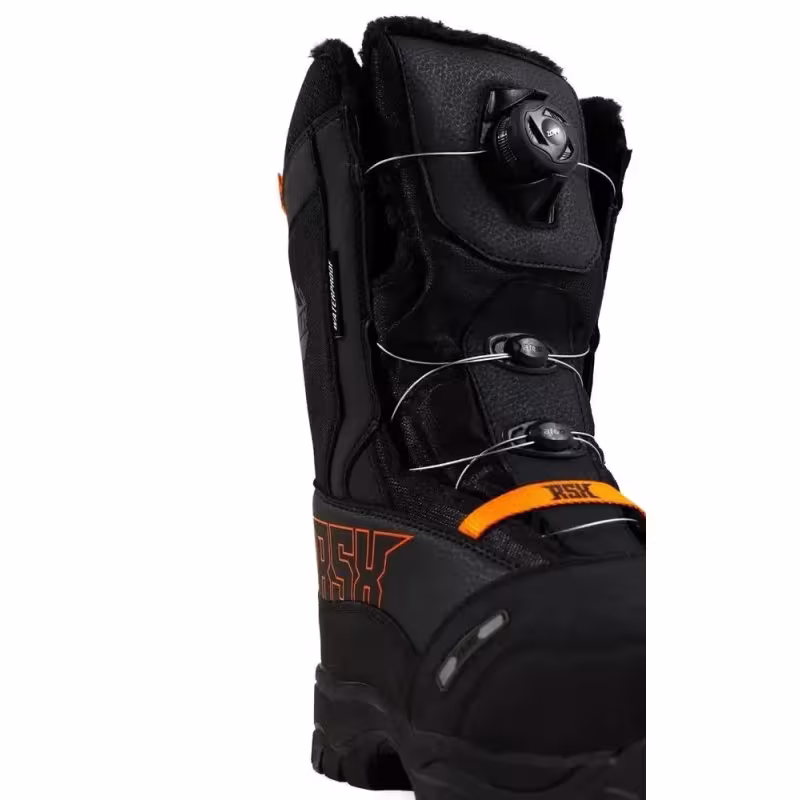 Ботинки снегоходные RSX Mamay, черный/оранжевый, размер 41