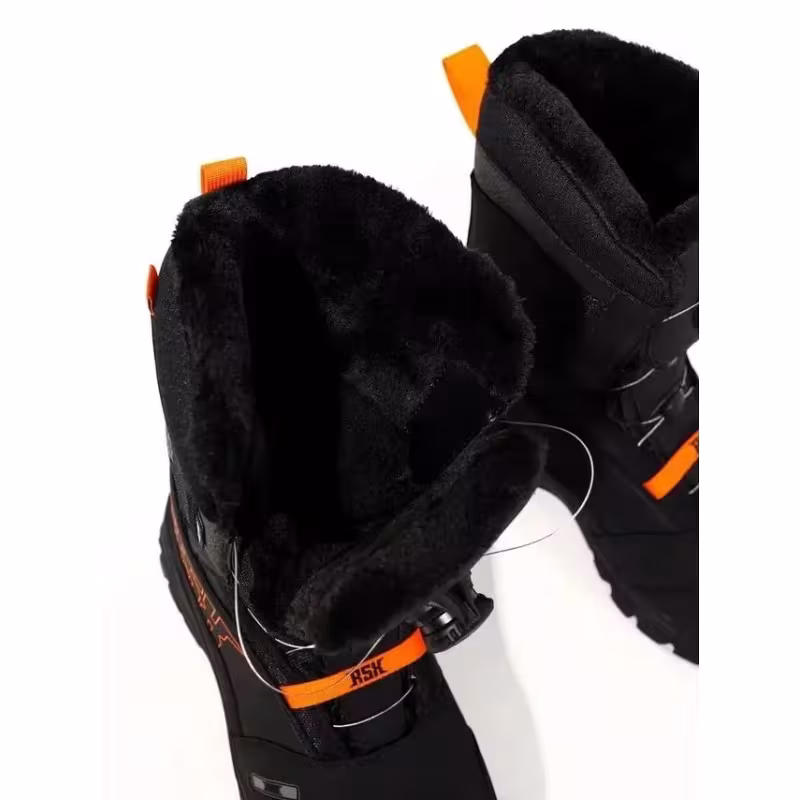Ботинки снегоходные RSX Mamay, черный/оранжевый, размер 42