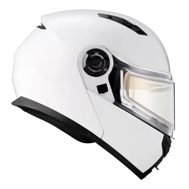 Мотошлем зимний с подогревом RSX Spark Winter, белый, размер S