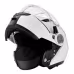 Мотошлем зимний с подогревом RSX Spark Winter, белый, размер L