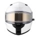 Мотошлем зимний с подогревом RSX Spark Winter, белый, размер 2XL