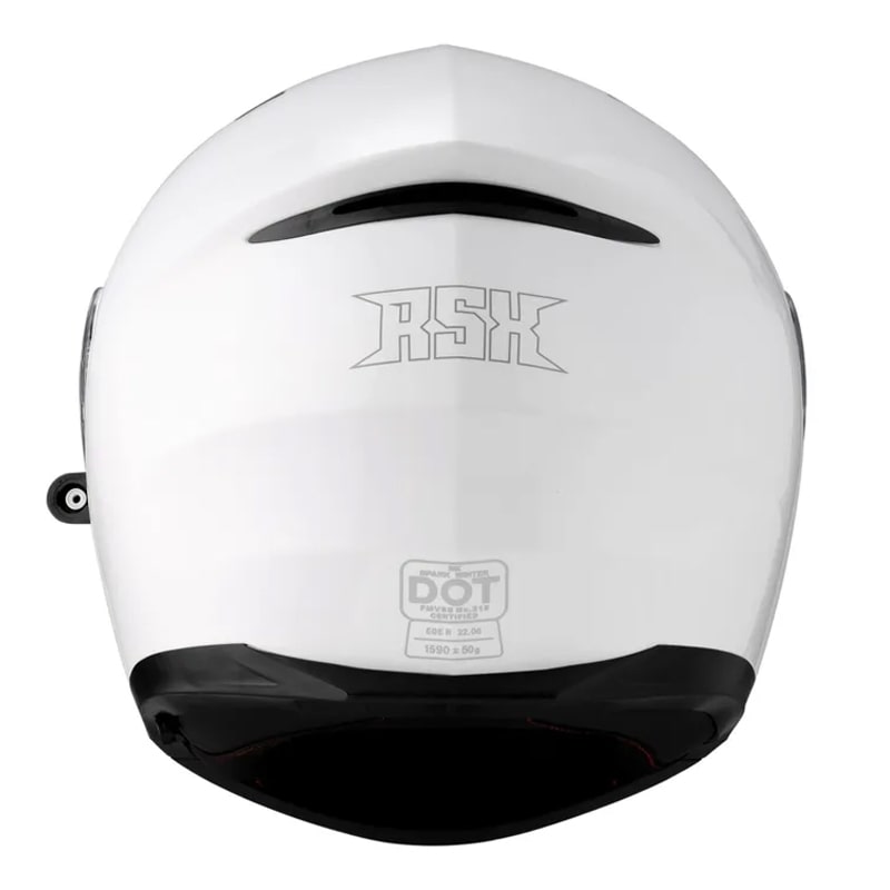 Мотошлем зимний с подогревом RSX Spark Winter, белый, размер 2XL