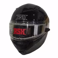 Мотошлем зимний с подогревом RSX Spark Winter, черный, размер S