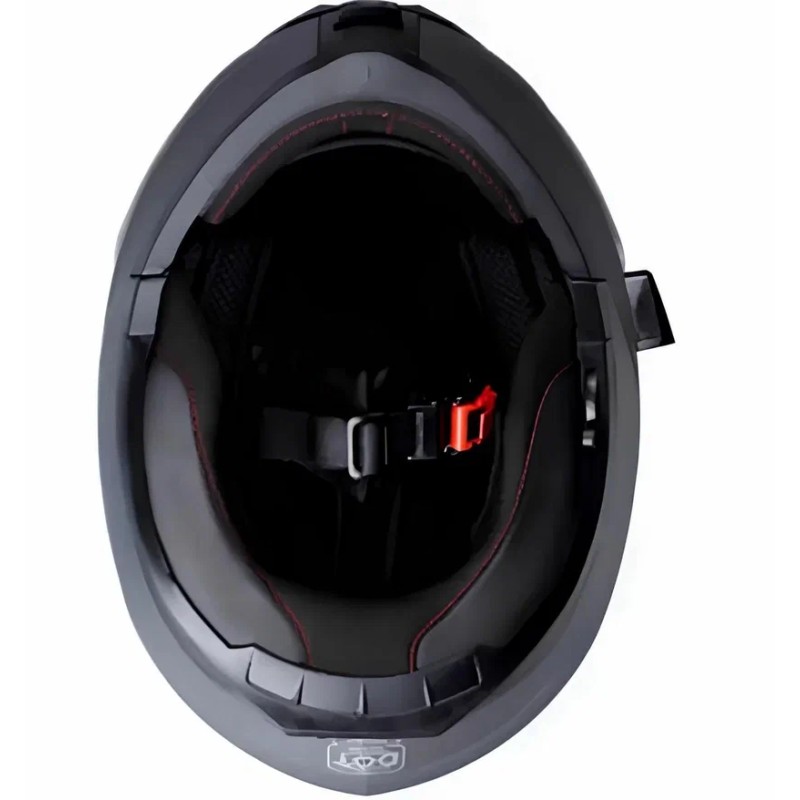 Мотошлем зимний с подогревом RSX Spark Winter, черный, размер 2XL