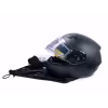 Мотошлем зимний с подогревом RSX Spark Winter, черный, размер XXL