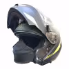 Мотошлем зимний с подогревом RSX Spark Winter, черный/желтый, размер XL