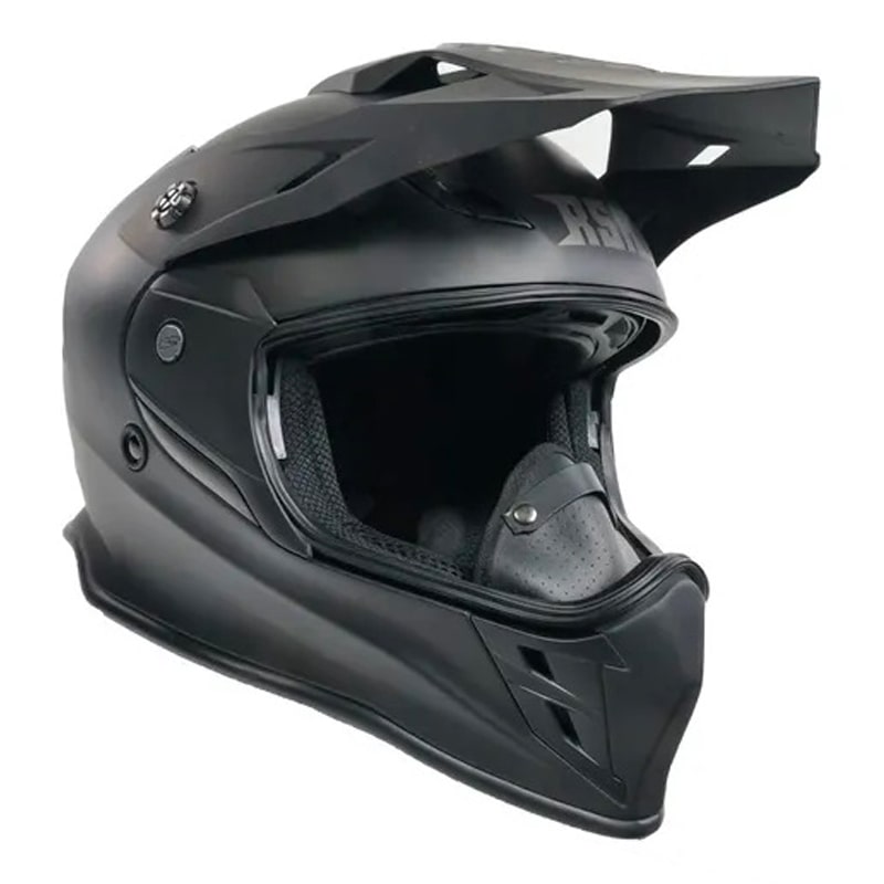 Мотошлем зимний с подогревом RSX Iceman Winter, черный матовый, размер L