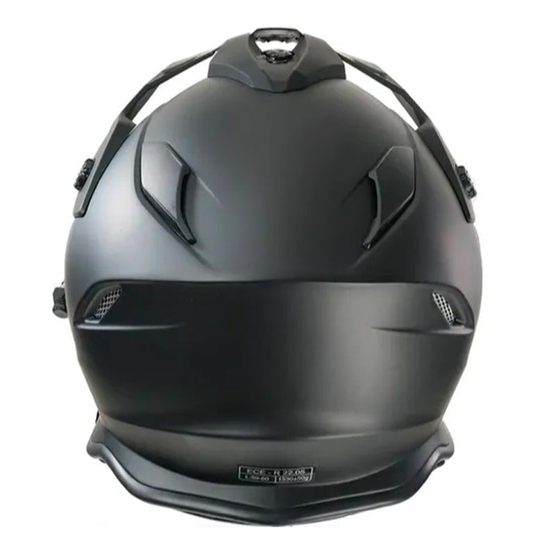 Мотошлем зимний с подогревом RSX Iceman Winter, черный матовый, размер L